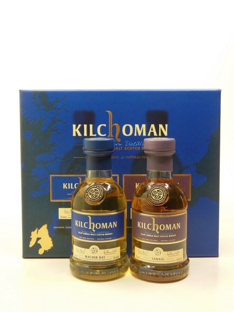 Kilchoman Machir Bay Und Sanaig Geschenkset 2x 20cl Alba Whisky Shop