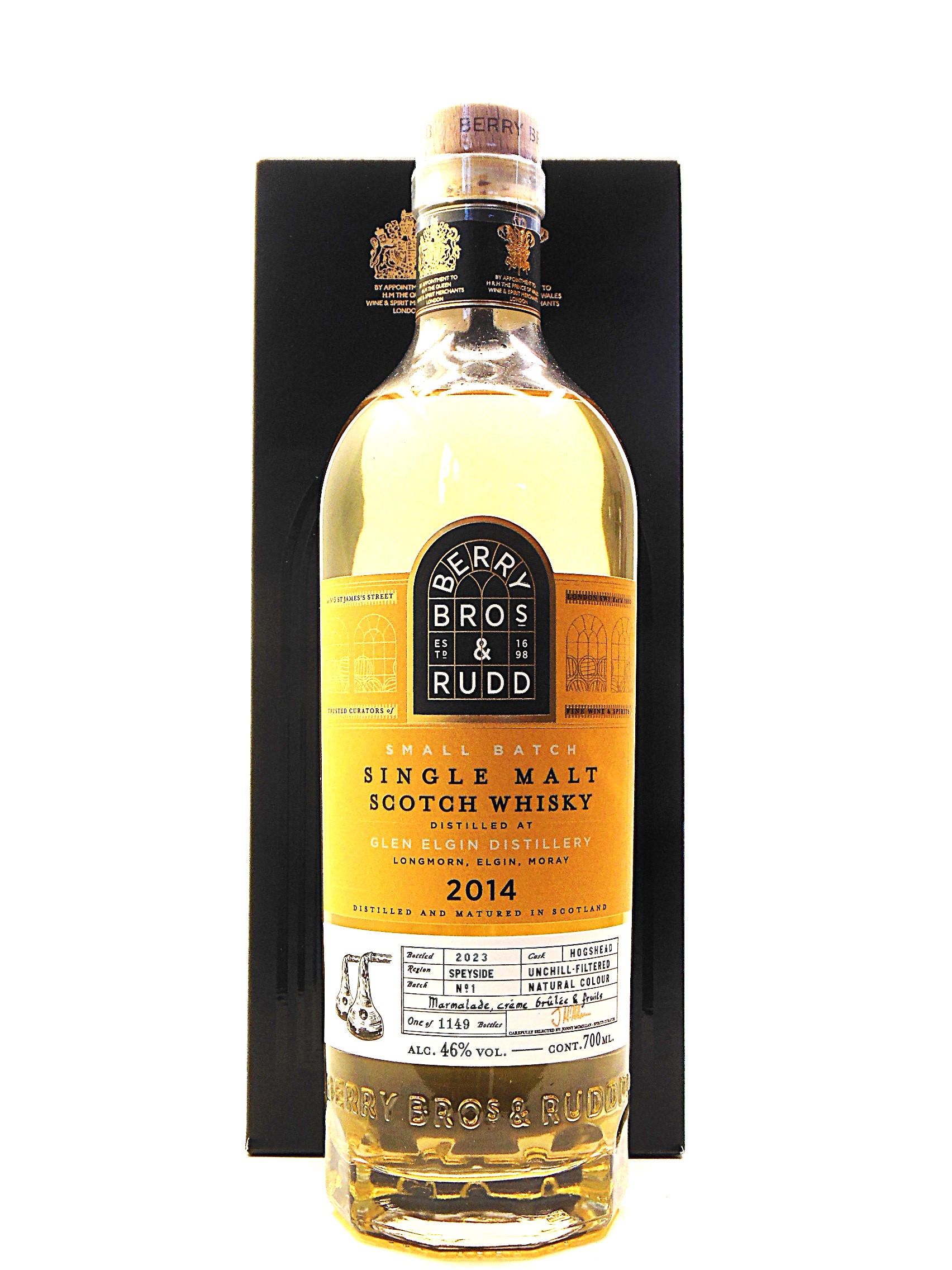 Glen Elgin 2014/2023 Small Batch No. 1 (Berry Bros. & Rudd)